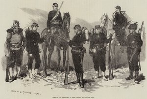 Algunos de los defensores de París